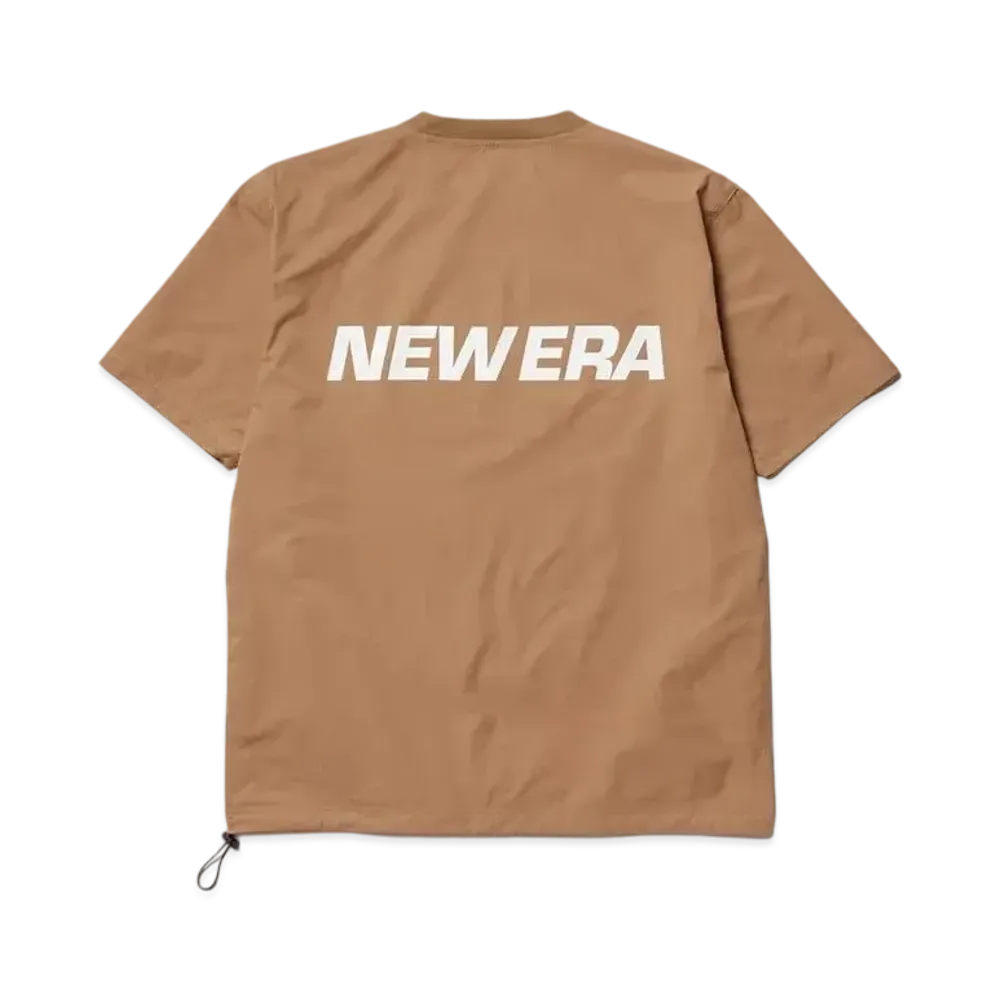 NEW ERA New Era Outdoor Short Sleeve Utility Piste Wordmark "Khaki"