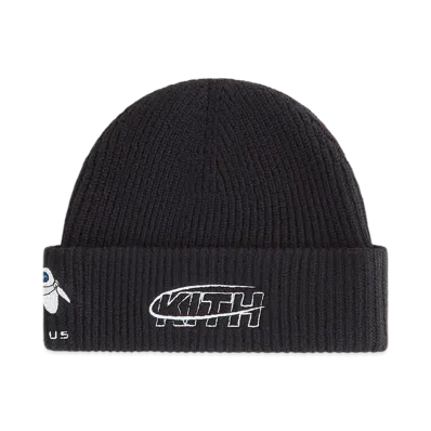 Kith x Disney Pixar Kids WALL-E Mia Beanie "Black"