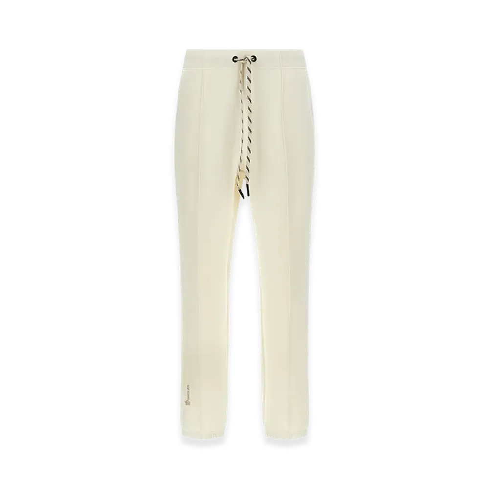 MONCLER Women's Double Fabric Joggers "White"