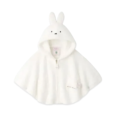 GELATO PIQUE x Dick Bruna Baby Baby Moko Poncho "Off White"