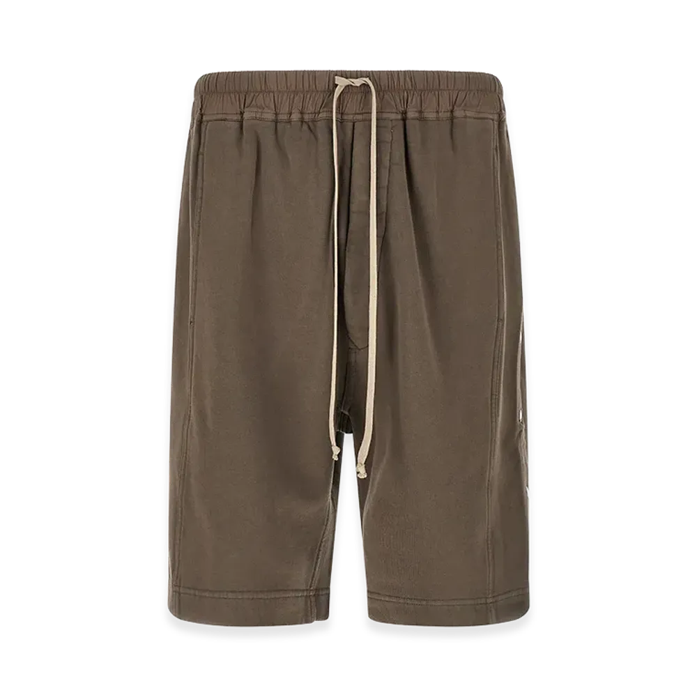 Rick Owens DRKSHDW Wide Pusher Short' Bermuda Shorts "Gray"