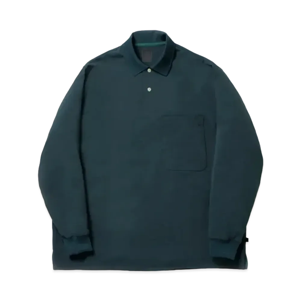 DAIWA PIER39 Tech Polo Shirts L/S "Green"