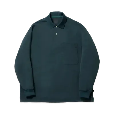 DAIWA PIER39 Tech Polo Shirts L/S "Green"