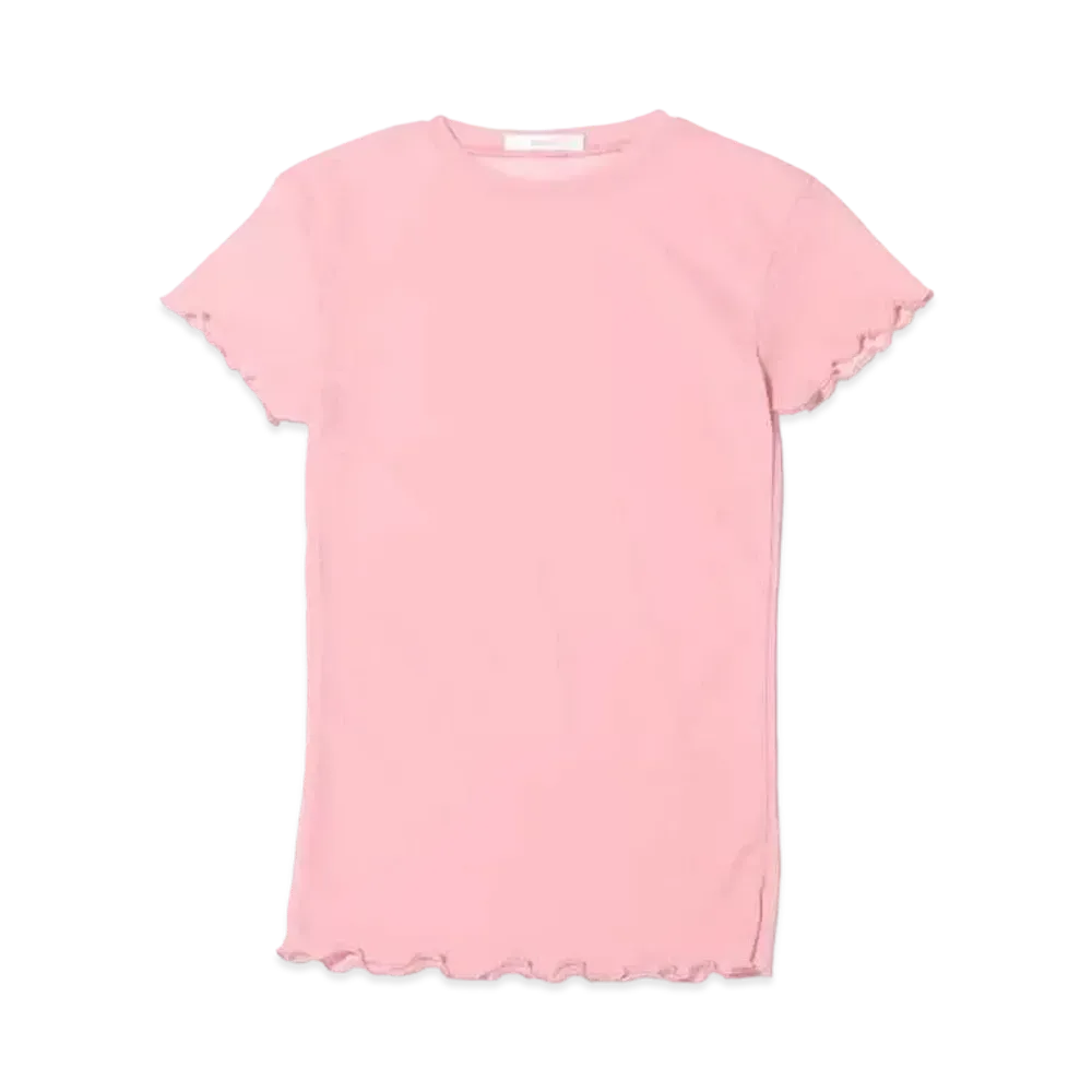 atmos pink Mellow Organdy Fitted Tops "Pink"
