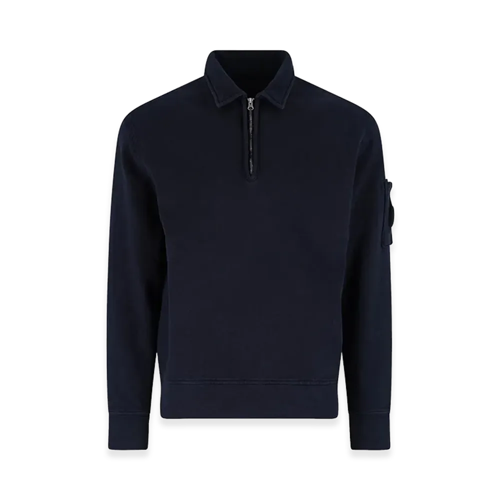 C.P. Company Zip Sweatshirt "Blue"