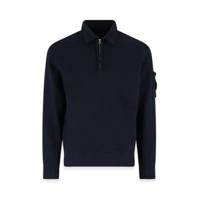 C.P. Company Zip Sweatshirt "Blue"