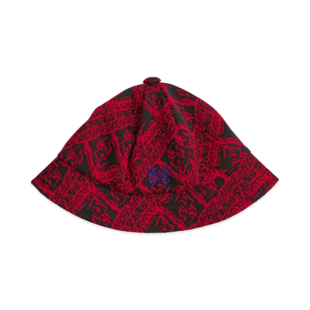NEEDLES x Studious Bermuda Hat - Poly Jq. "Red"