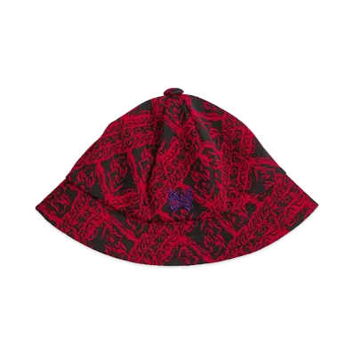 NEEDLES x Studious Bermuda Hat - Poly Jq. "Red"