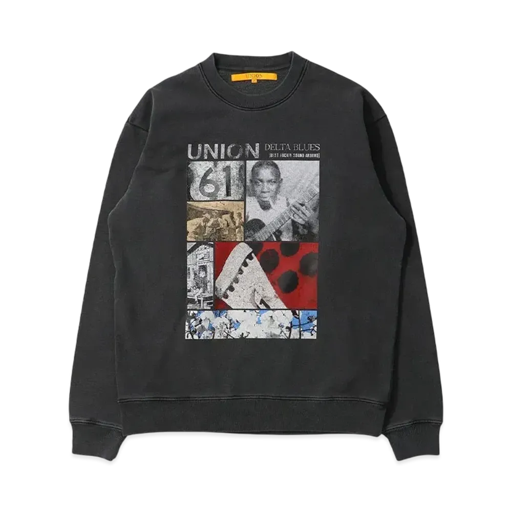 UNION Delta Crew "Vintage Black Pigment"