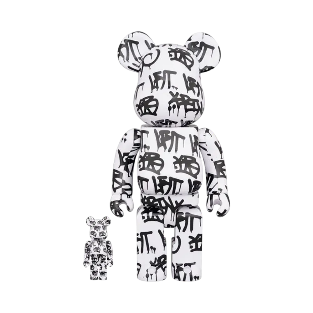 MEDICOM TOY "BEARBRICK" Lfyt X Krink 100% & 400%