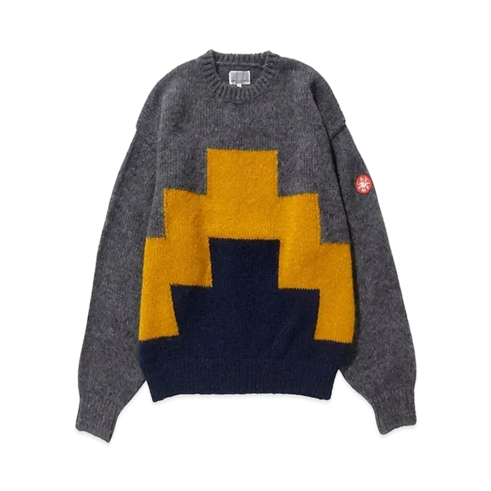 Cav Empt (C.E) ZIGGURAT KNIT "Grey"
