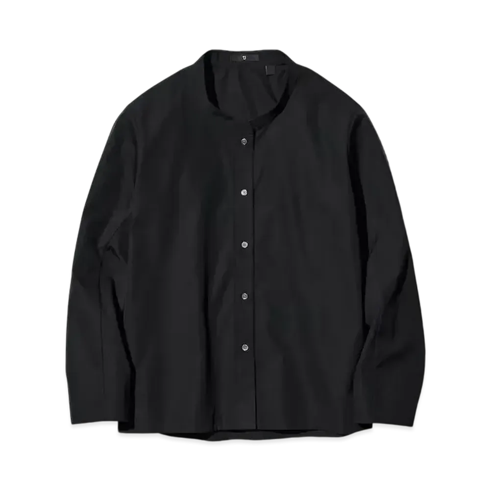 Uniqlo x Jil Sander Supima Cotton Shirt Jacket "Black"