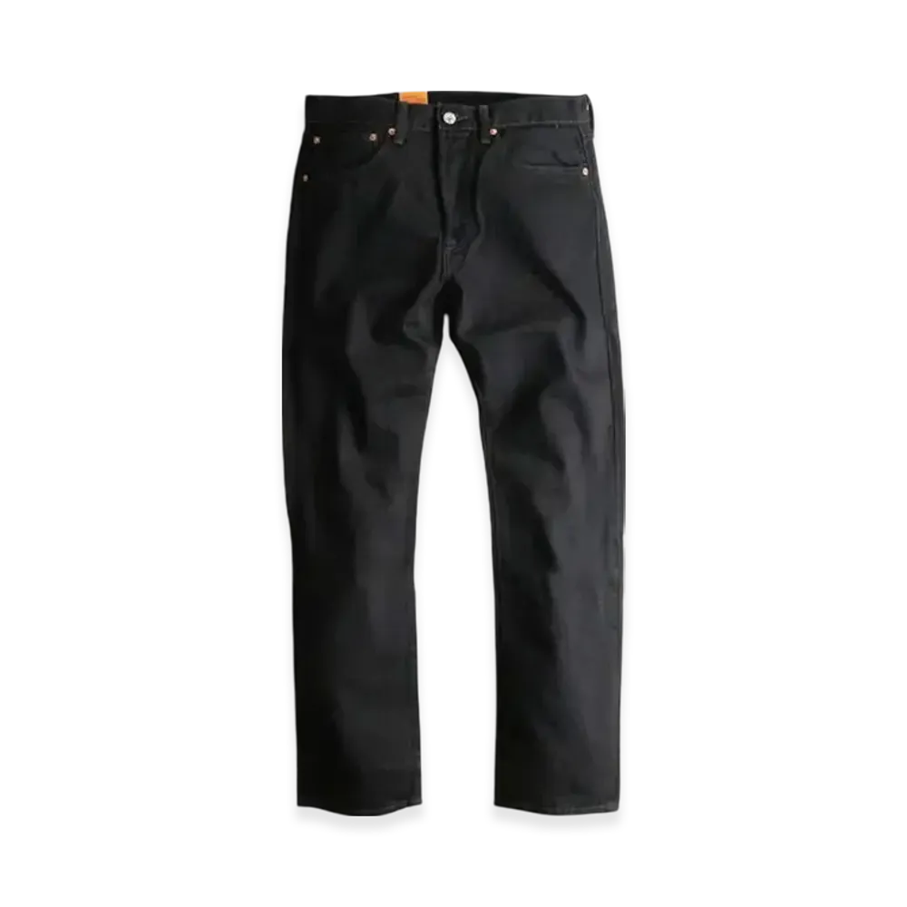 Levi's 501 Button-Fly Straight Jeans "Black Magic"