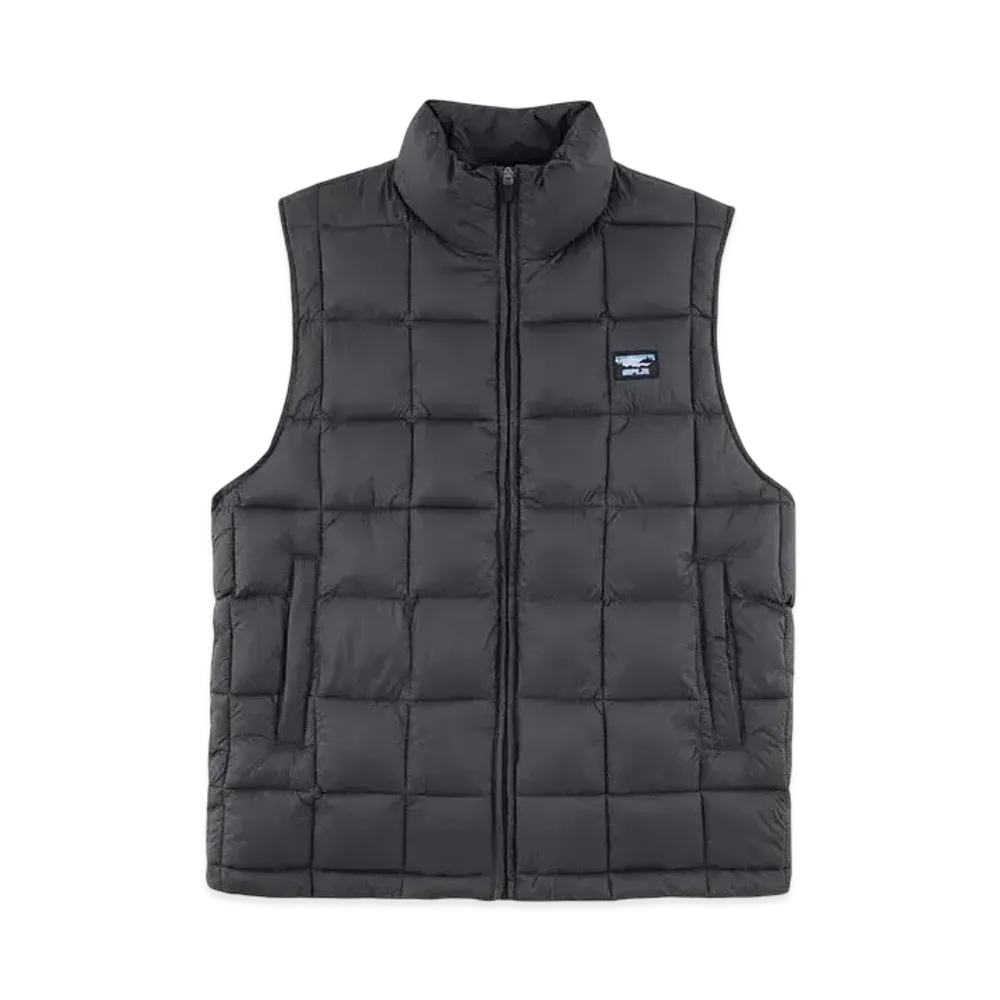 SPLR Squere Stitch Down Vest "Charcoal"