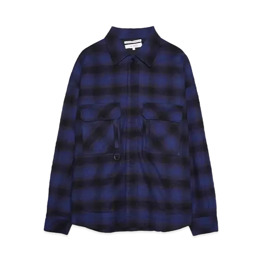 F/CE CHECK FIELD SHIRT "BLUE"