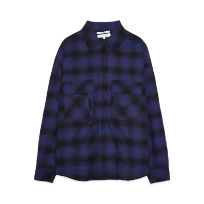 F/CE CHECK FIELD SHIRT "BLUE"