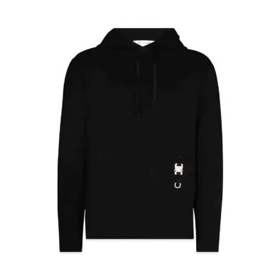 1017 ALYX 9SM Buckle-Embellished Drawstring Hoodie "Black"