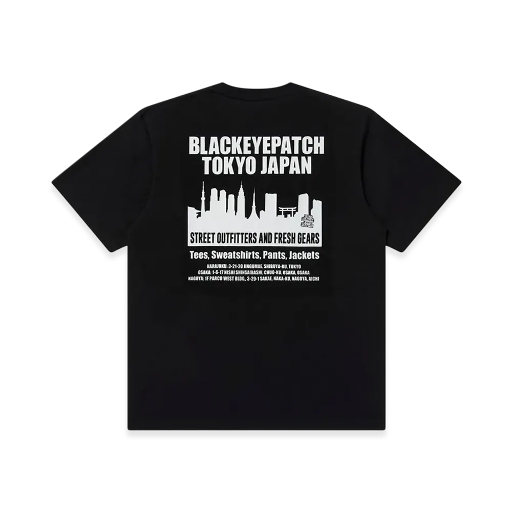 BlackEyePatch Small OG Tokyo City Tee "Black"