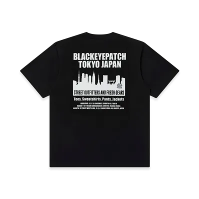BlackEyePatch Small OG Tokyo City Tee "Black"