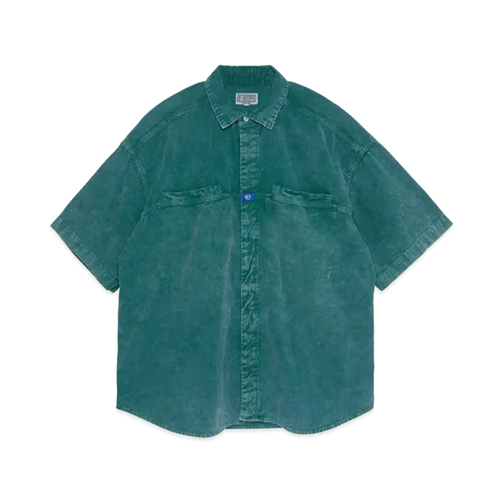Cav Empt (C.E) CORD DESIGN SHORT SLEEVE SHIRT "Green"