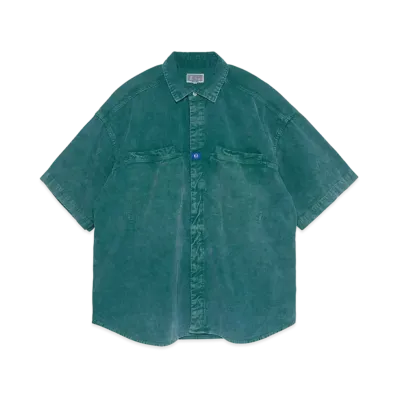 Cav Empt (C.E) CORD DESIGN SHORT SLEEVE SHIRT "Green"
