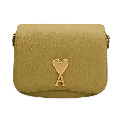 AMI PARIS Paris Paris Bag "Havane/LaitonVibre"