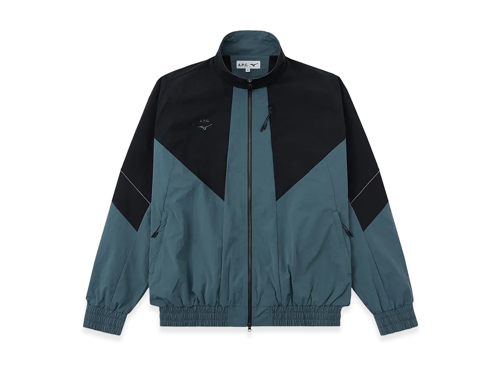 A.P.C. x Mizuno Condor Blouson "Blue Grey/Black"