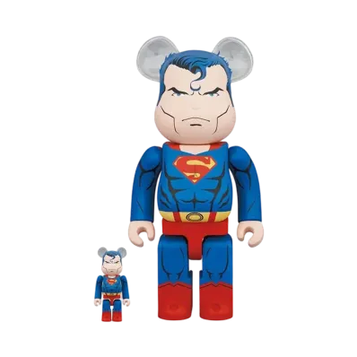 Bearbrick SUPERMAN (BATMAN: HUSH Ver.) 100% & 400%