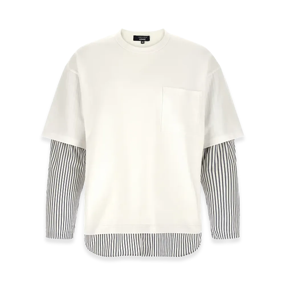 COMME des GARCONS HOMME Shirt Insert T-Shirt "White"