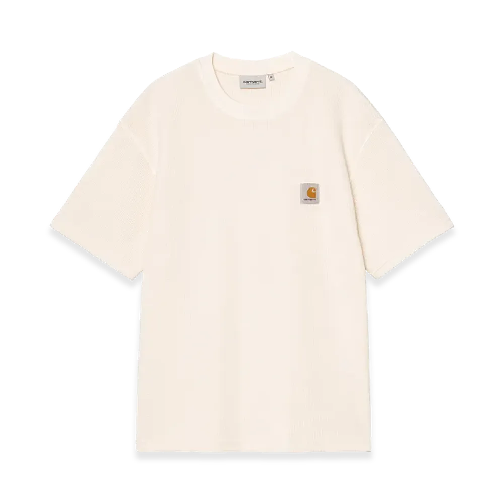 Carhartt WIP S/S Nelson Waffle T-Shirt "Natural(Garment Dyed)"