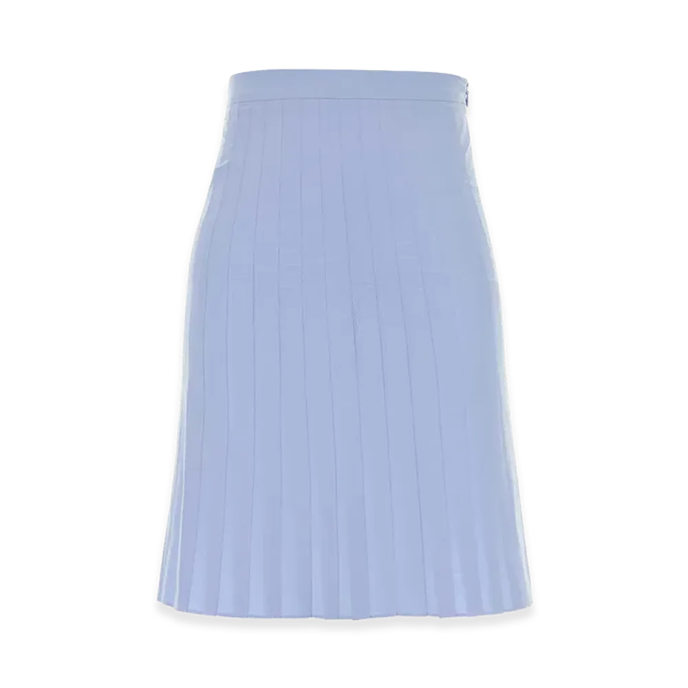 MM6 Maison Margiela Women's Cotton Skirt "Light Blue/Powder Blue"
