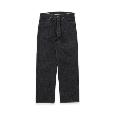 visvim Social Sculpture 01 Wide Raw "Indigo"
