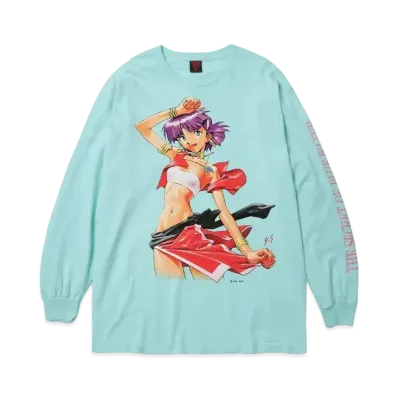 Geeks Rule x The Secret Of Blue Water 15 Silkscreen Printing L/S T Shirt vol.01 "NADIA" "Blue"