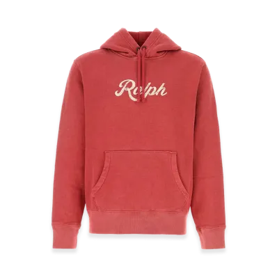 Ralph Lauren Cotton Blend Sweatshirt "Red"