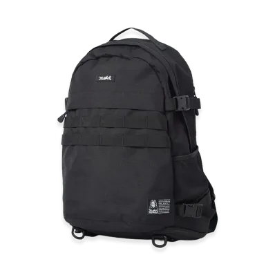 X-Girl Women's Face Label Adventure Backpack "Black"