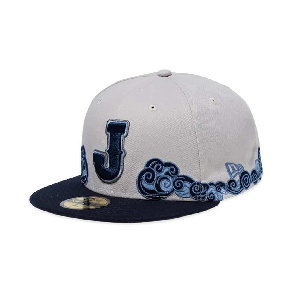 NEW ERA x THE CAP 59Fifty World Baseball Classic UKIYOE "Stone/Navy"