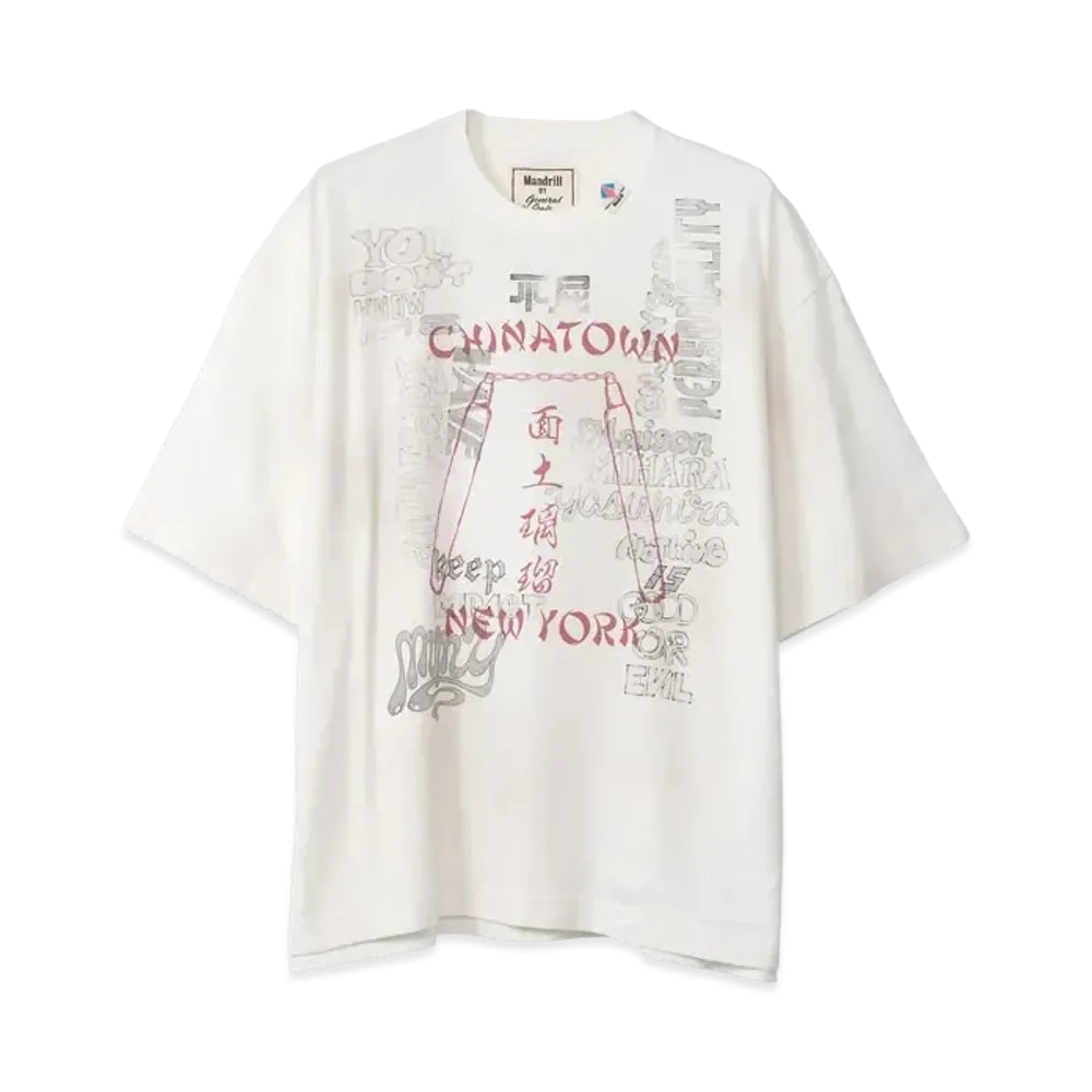 Maison MIHARA YASUHIRO Mendrill x GS Distressed Tee "White"