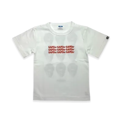 SAPEur x MASATOSHI HAMADA Kids 9FACES S/S T-Shirt "White"