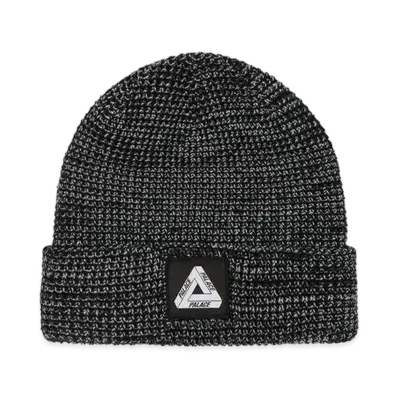 PALACE TRI-FERG PATCH BEANIE "Black"