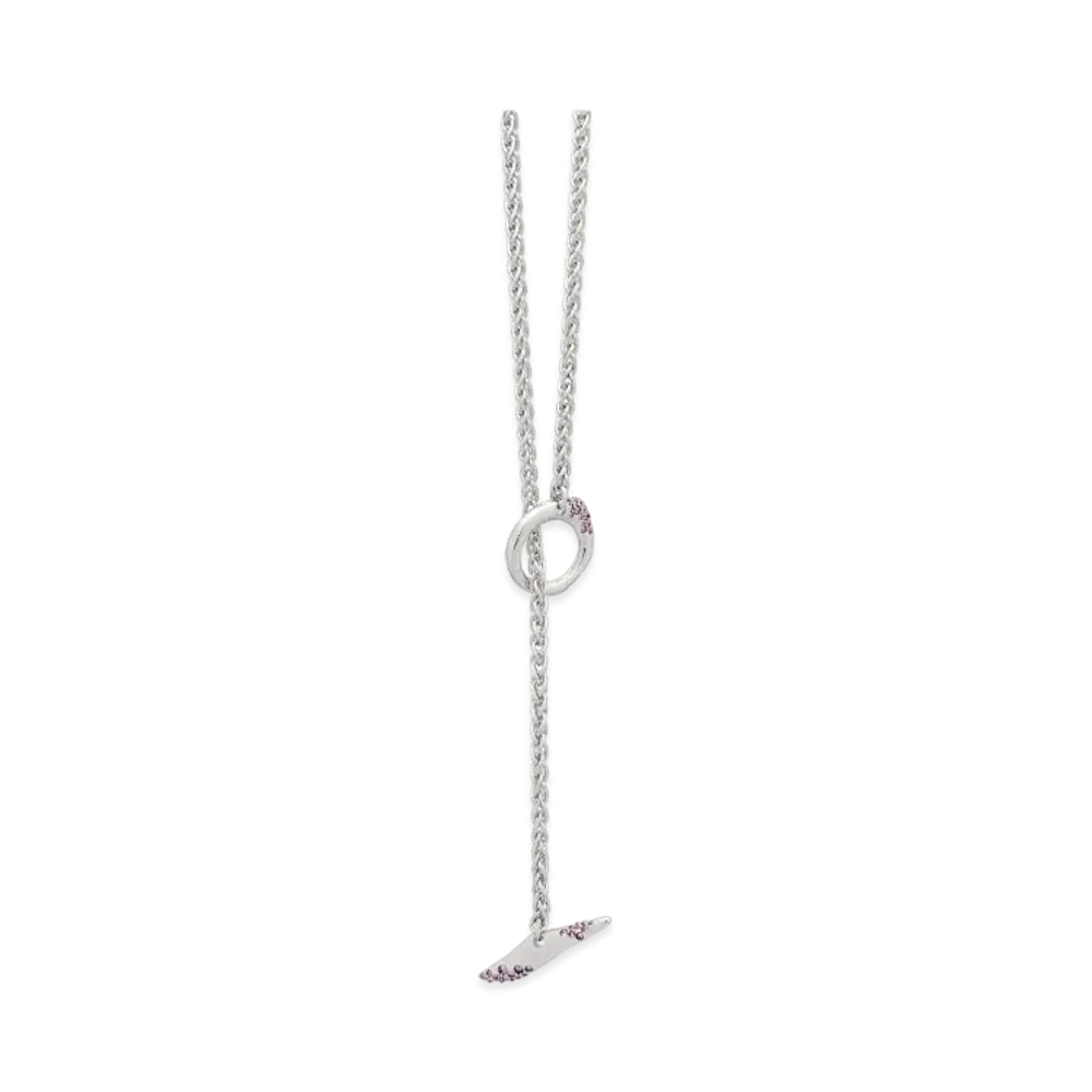 TOMWOOD Robin Chain Purple Molecule "SIlver"