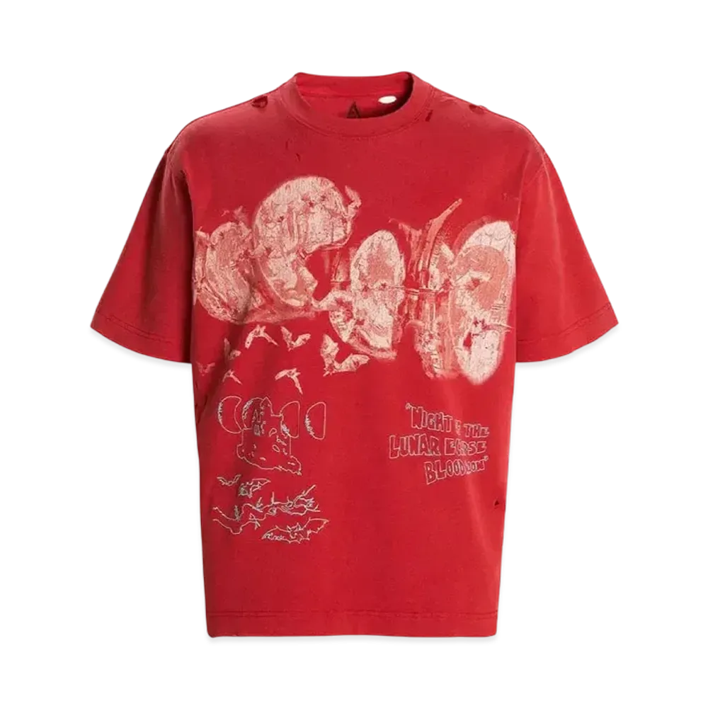 The Boy Has No Patience Eclipse Of The Blood Moon S/S Tee "Red"