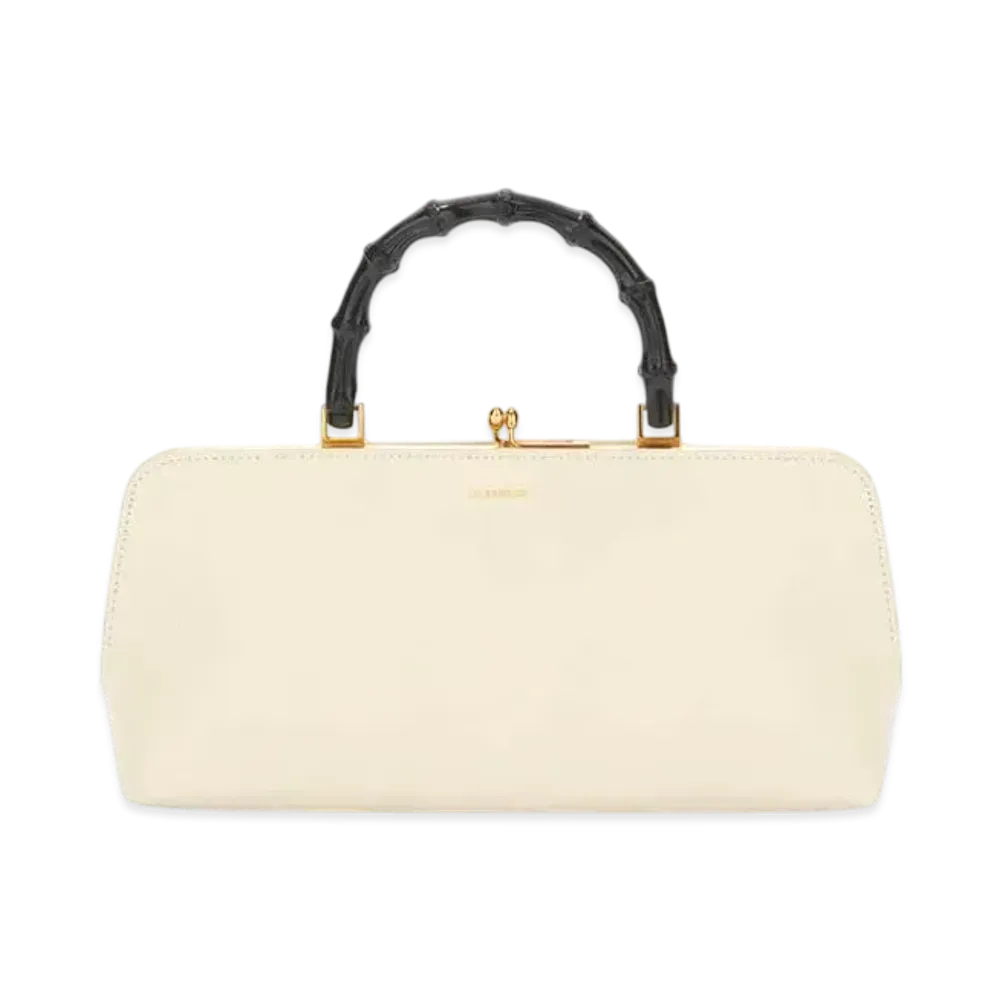 Jil Sander Goji Bamboo Small "Chalk"