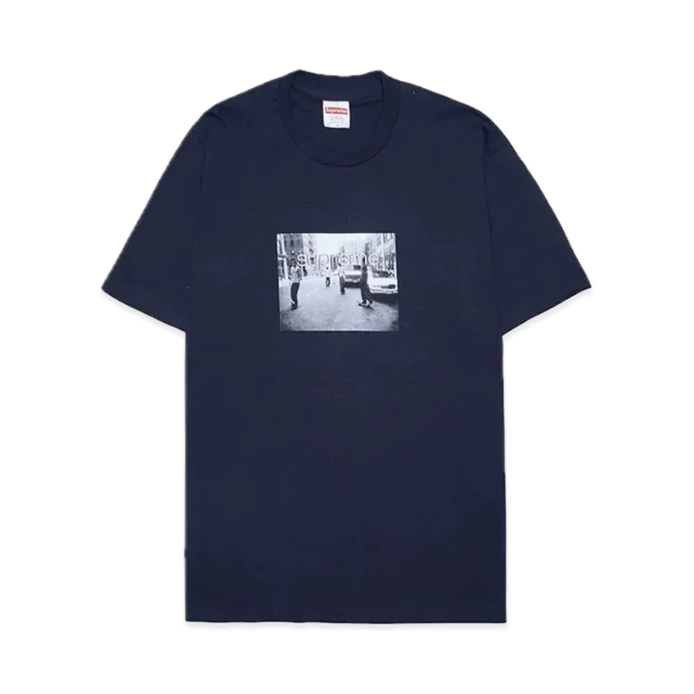 シュプリーム クルー 96 Tシャツ "ネイビー"