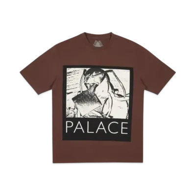 PALACE Chip T-Shirt "Brown"