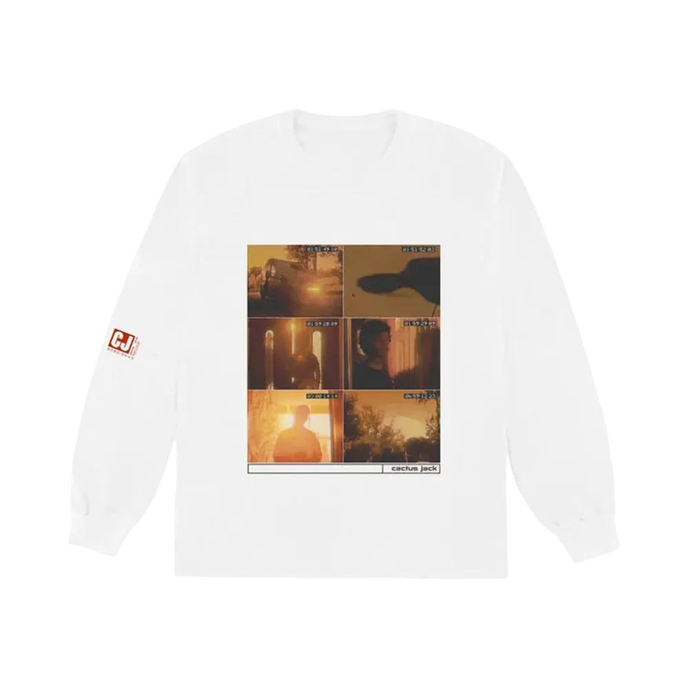 Travis Scott Cactus Jack Something's Coming I L S T-Shirt "White"