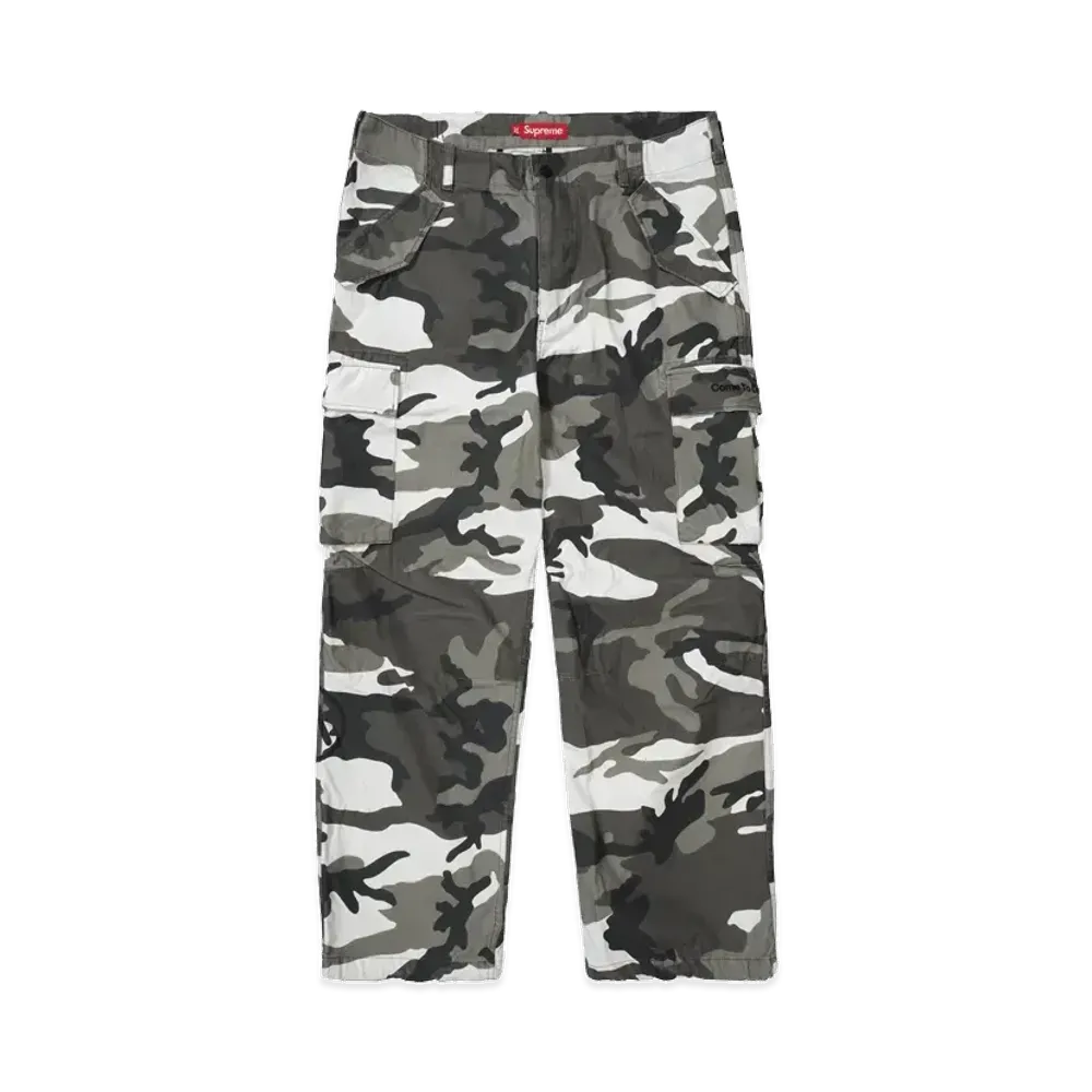 Supreme x Aphex Twin Alpha Industries Cargo Pant "Snow Camo"
