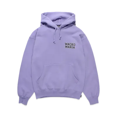 WACKO MARIA Heavy Weight Hooded Sweat Shirt "Purple"