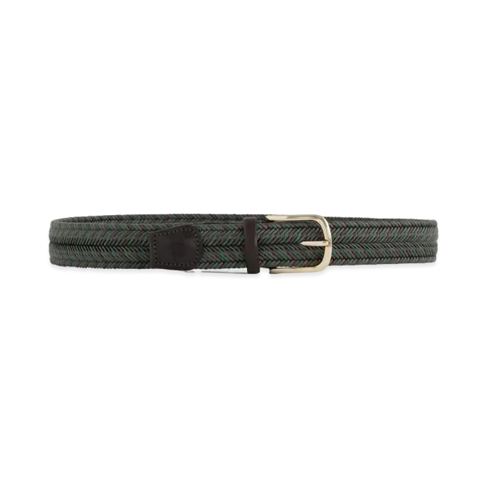 Aime Leon Dore Braided Cotton Belt "Green"