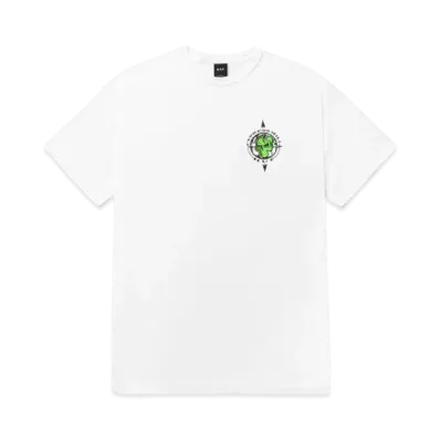 HUF x CYPRESS HILL "420" Cypress Triangle T-Shirt "White"