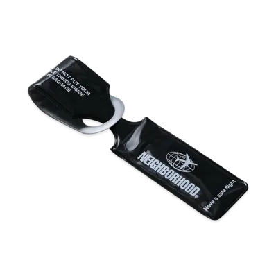 NEIGHBORHOOD x Fukuoka International Airport Luggage Tag "Black"